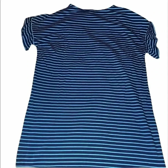 Lands End striped shirt dress with cap‎ sleeves size Small - Picture 2 of 6